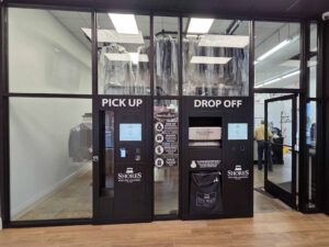 Shores Fine Dry Cleaning opens innovative dry cleaning delivery kiosk with 24/7 access in Winston-Salem, North Carolina